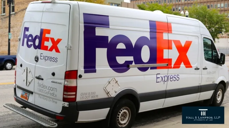 Injured by an Amazon or FedEx Truck in Atlanta-image